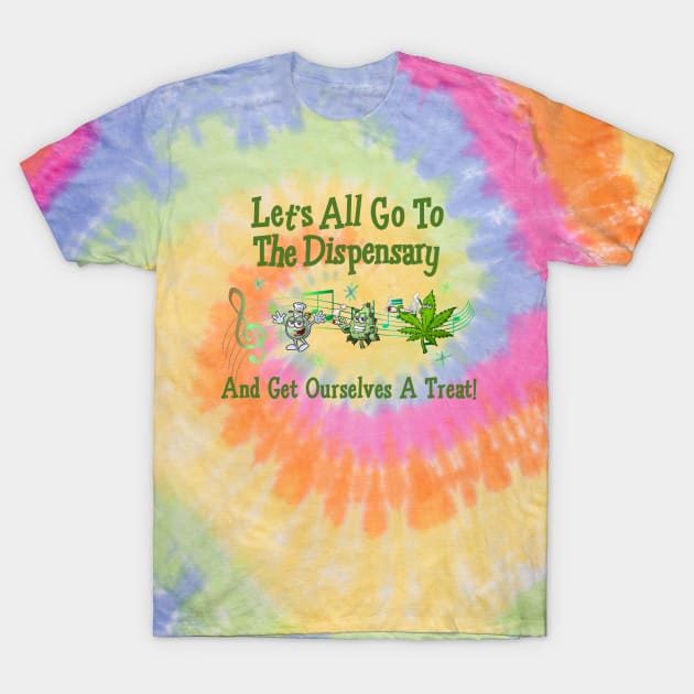 Let's All Go To The Dispensary T-Shirt by The Curious Cabinet